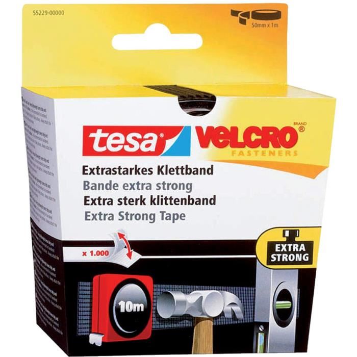 Tesa Bande Extra Forte 1m X 50mm Noir