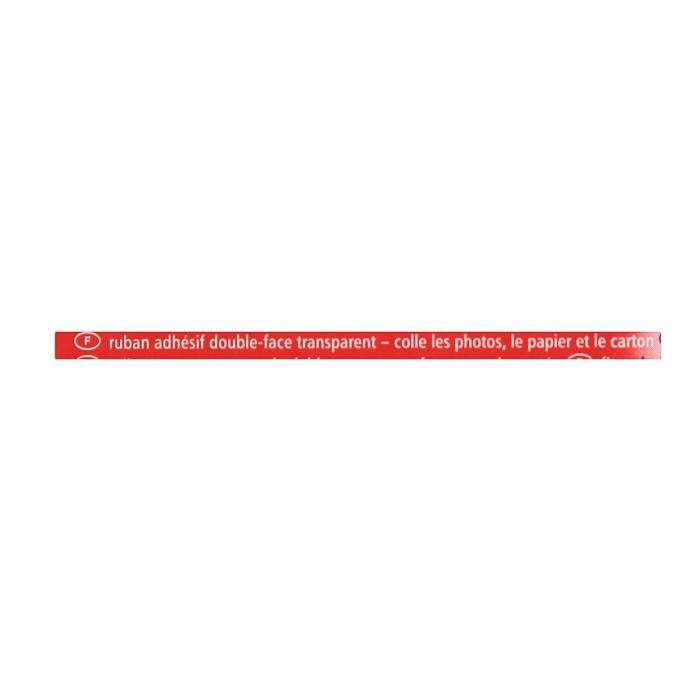 Tesa Double-face Photos Grand Format - 33mm X 19mm
