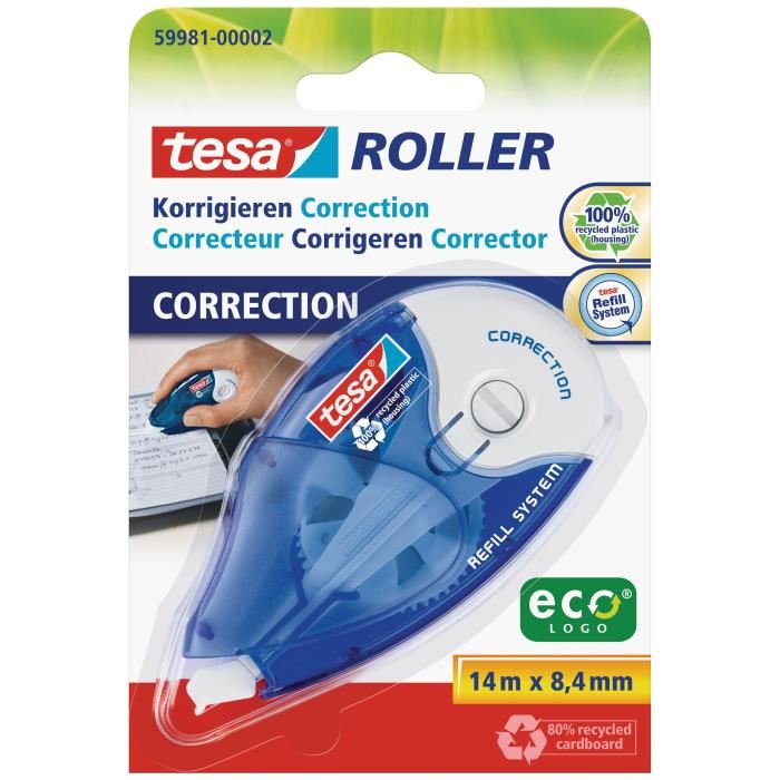 TESA Roller rechargeable Correction 84 mm