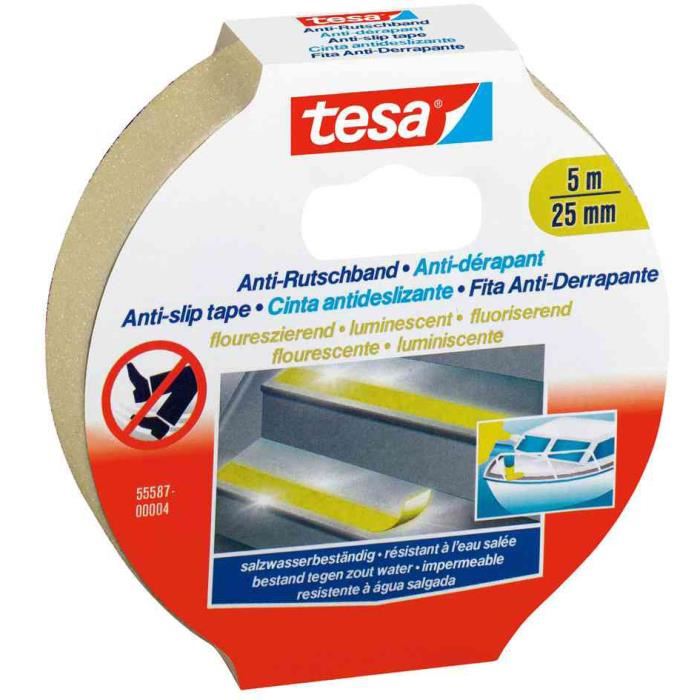 Adhesif Antiderapant Tesa Securiser Phosporescent 5m