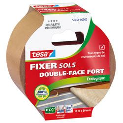 TESA Ruban adhesif Double face Fort ecoLogo 10m x 50mm