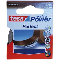 TESA Ruban de reparation Toile Super resistant 275m x 38mm Marron