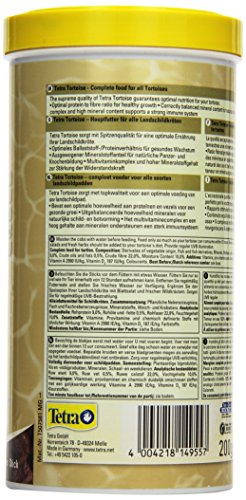 Aliment Pour Tortue - Tetra - 149557 - 1 L - Granules - Adulte - Moyen