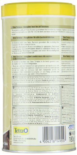 Aliment Pour Tortue - Tetra - 149557 - 1 L - Granules - Adulte - Moyen