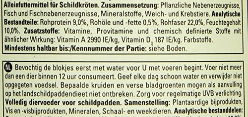 Aliment Pour Tortue - Tetra - 149557 - 1 L - Granules - Adulte - Moyen