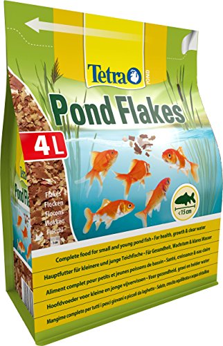 Aliment Complet Pond Flakes en Flocons pour Poisson de Bassin - Tetra - 4L