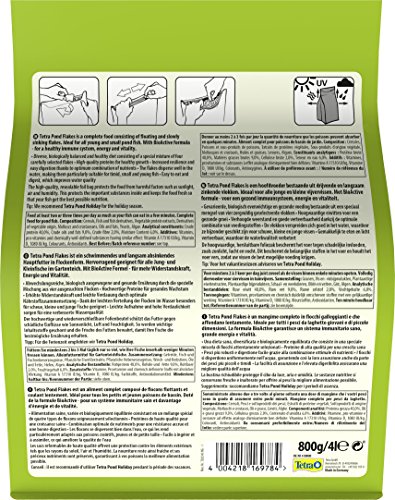 Flocons Pour Poissons - Tetra - Tetra Pond Flakes - 4l - Aliment Complet - Haute Teneur En Proteines