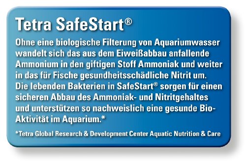 Ensemencement Bacterien SafeStart pour Aquarium d'Eau Douce - Tetra - 250ml