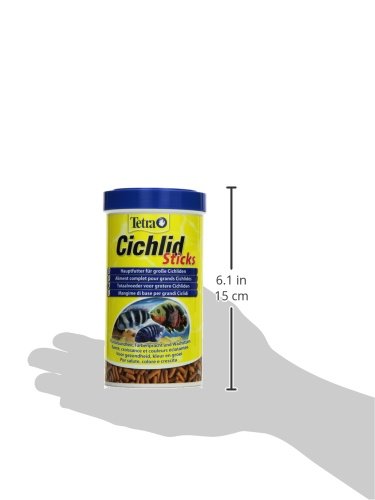 Granules Pour Cichlides - Tetra - Cichlides Sticks - Aliment Complet - 500 Ml - Pour Poissons Adultes