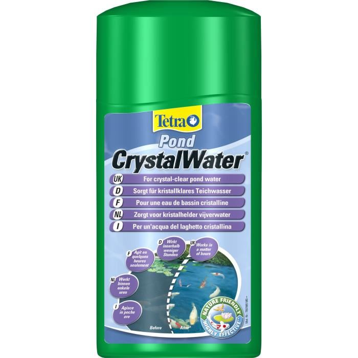 Tetra Conditionneur D'eau Pond Crystal Water - Pour Poissons De Bassins - 1l