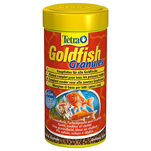 Aliment Complet Goldfish Granules en Granules pour Poissons Rouges - Tetra - 250ml