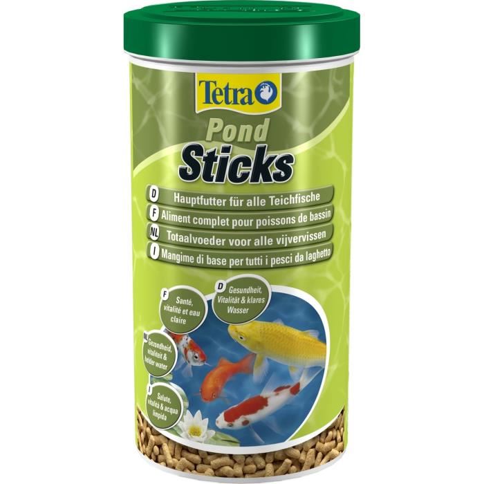 Aliment Complet Pond Sticks en Sticks pour Poissons de Bassin - Tetra - 1L