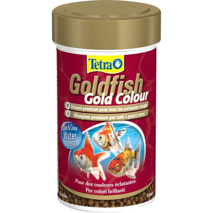 Alimentation Pour Poissons - Tetra - Goldfish - Granules - 100 Ml - Poissons Deau Froide Et Exotiques
