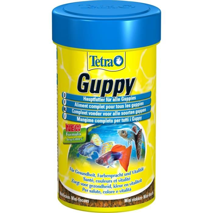 Tetra Guppy 100 Ml Pour Poisson