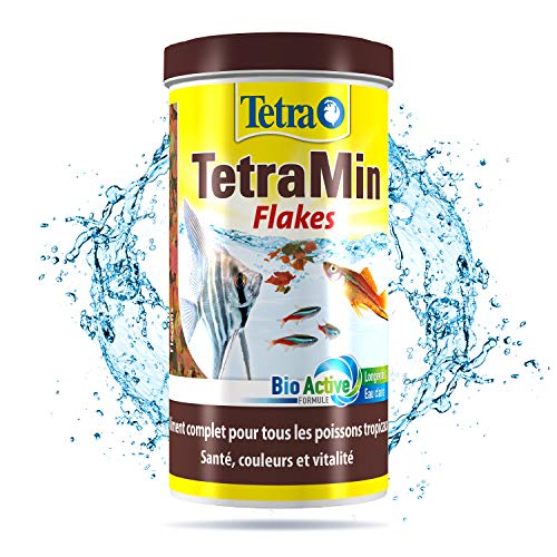 Tetramin Flocons - Tetra - Aliment Complet Pour Poissons Tropicaux - 1 L