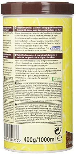 Aliment Complet En Granules Pour Poissons De Pleine Eau Tetra Tetramin 1l