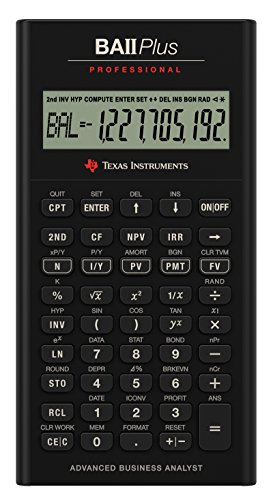 Texas Instruments BA II Plus Pro Calcula...