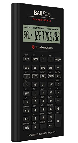 Texas Instruments Ba Ii Plus Professiona...