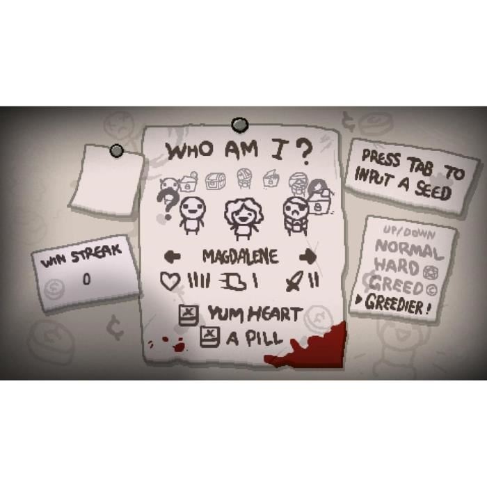 The Binding Of Isaac Jeu Ps4