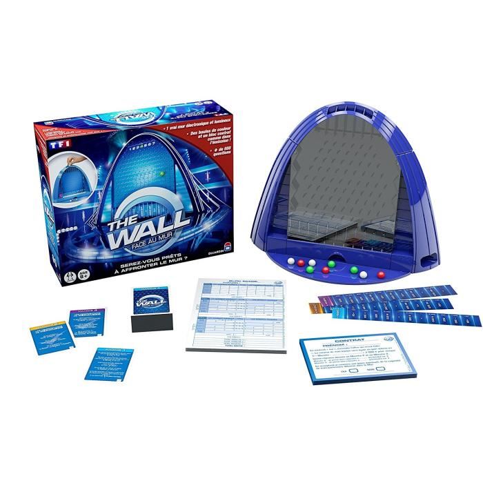 Jeu De Societe The Wall - Face Au Mur - Tf1 - Mixte - A Partir De 8 Ans