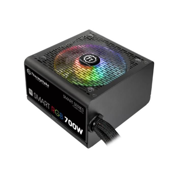 Thermaltake Alimentation Pc Smart Rgb 700w Certifiee 80plus