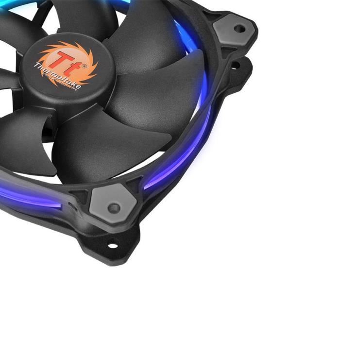 Ventilateur Pour Boitier - Thermaltake - Riing Rgb - 120 Mm - 256 Couleurs - Silence Et Performance
