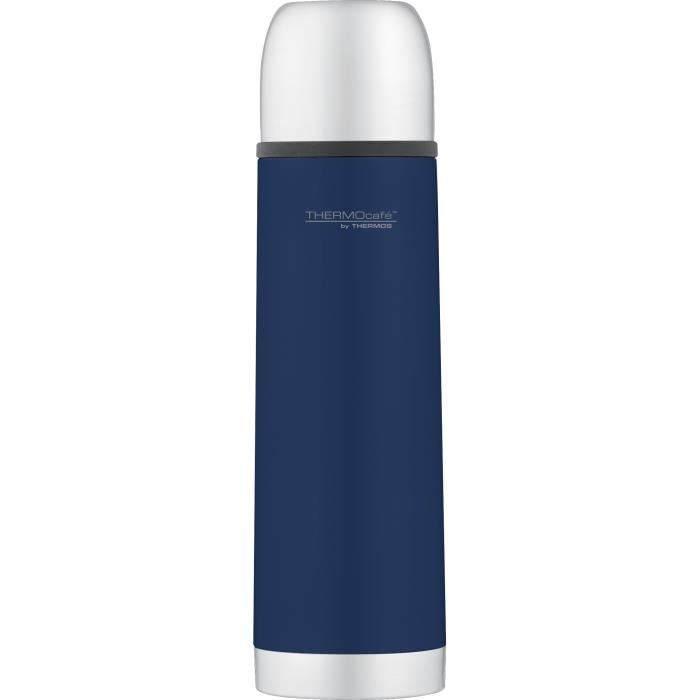 Thermos Bouteille Isolante 05 L Soft Touch Bleue Thermocafe By Thermos