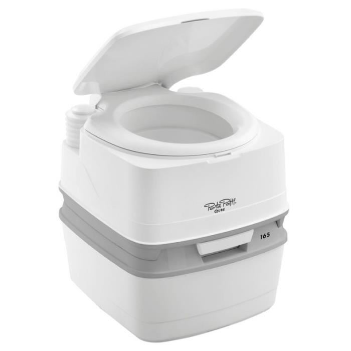 Wc Chimique Portable Thetford Porta Potti Qube Pp 165 Capacite 21l 15l Gris