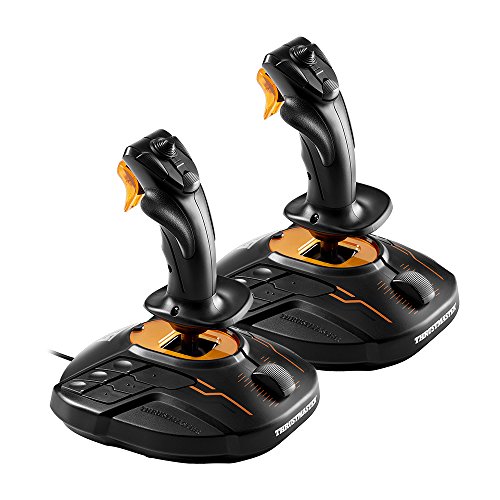 Thrustmaster Lot De 2 Joysticks Hotas Space Sim Duo Stick - Pc T16000m