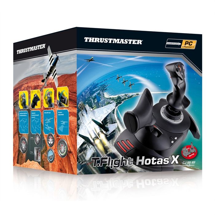 Thrustmaster Joystick T Flight Hotas X Pc Ps3