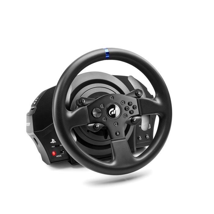 Thrustmaster Tm T300 Rs Gran Turismo Edition Volant Usb Pc, Playstation 5, Playstation 4, Playstation 3 Noir Avec Pedales