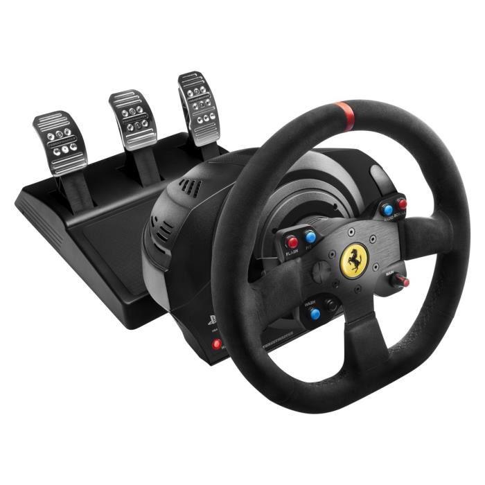 Thrustmaster Volant T300 Ferrari Alcantara Edition - Ps3 / Ps4 / Pc / Fonctionne Avec Les Jeux Ps5