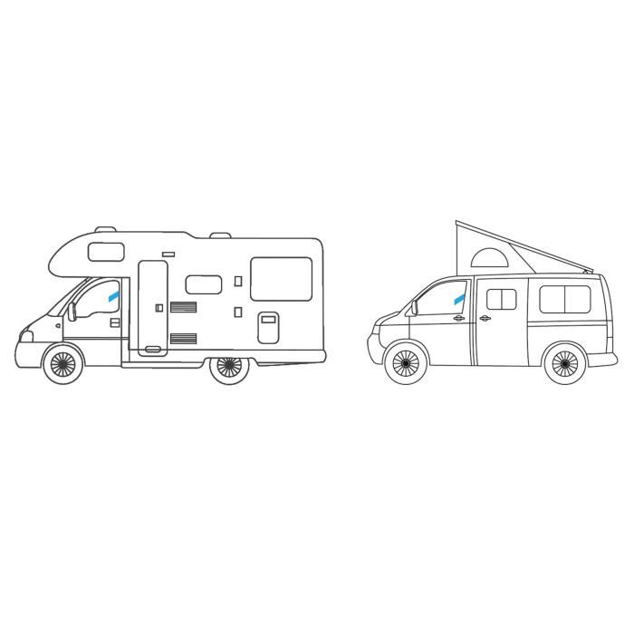 Thule Serrure Pour Cabine Sprintermastermovanocrafter
