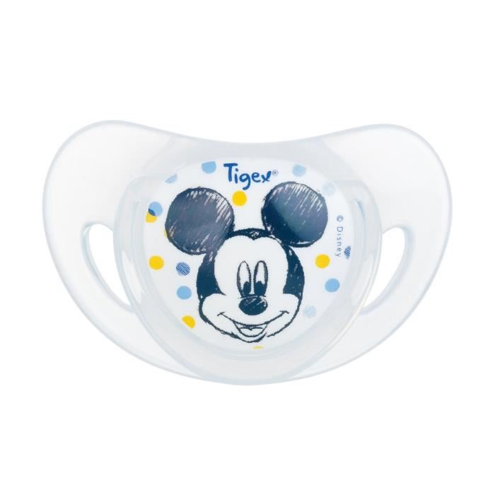 Tigex Mickey 2 Sucettes Physiologiques Silicone 6m