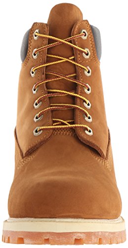 Timberland - 6 Inch Prem Boot Rust 72066 - Homme - Cuir Nubuck Brun - Semelle Exterieure Caoutchouc