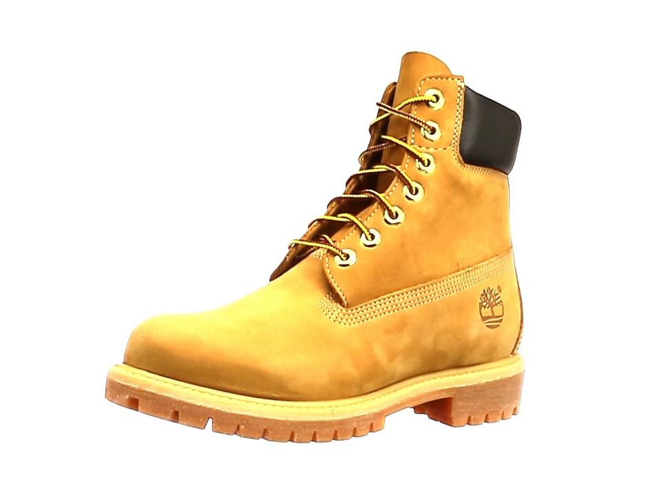 Boots Timberland Af 6 In Premium - C10061 - Marron Homme - Cuir - Lacets