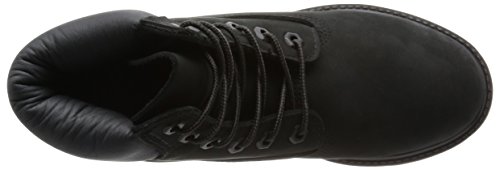 Timberland Bottines 6 Pouces De Qualitaa© Supaa©rieure En Cuir Nubuck Noir Noir 39 Female