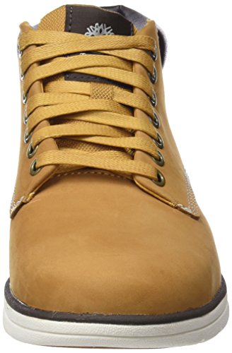 Bottine Timberland Bradstreet Daim Jaune Mais Lacets Basse
