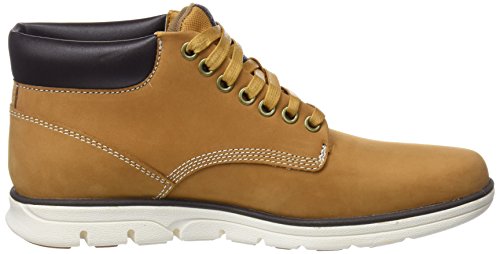 Bottine Timberland Bradstreet Daim Jaune Mais Lacets Basse