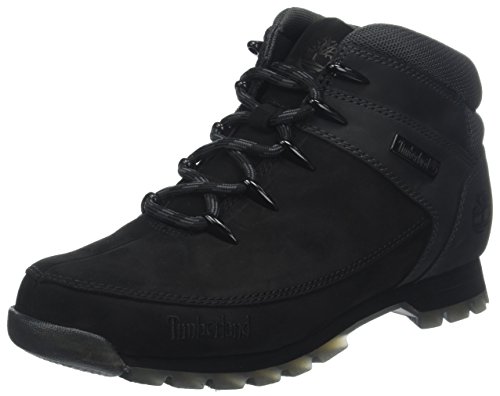 Boots Timberland Bottine Mi-haute A Lacets Pour Homme En Noir Euro Sprint Noir