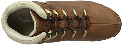 Timberland - Euro Sprint Mid Lace Up Boot Brown Pour Homme En Cuir - Taille 9 Us