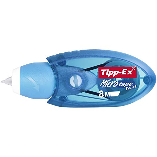 Tipp-ex® - Lot De 3 Rubans Correcteur Tipp-ex Micro Tape Twist - Bleu, Rose, Vert Et Violet