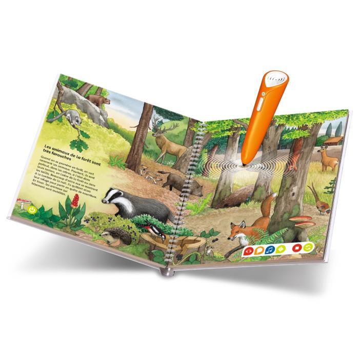 Tiptoi Ravensburger Le Grand Imagier Des Animaux Livre Electronique Interactif Enfant Multicolore