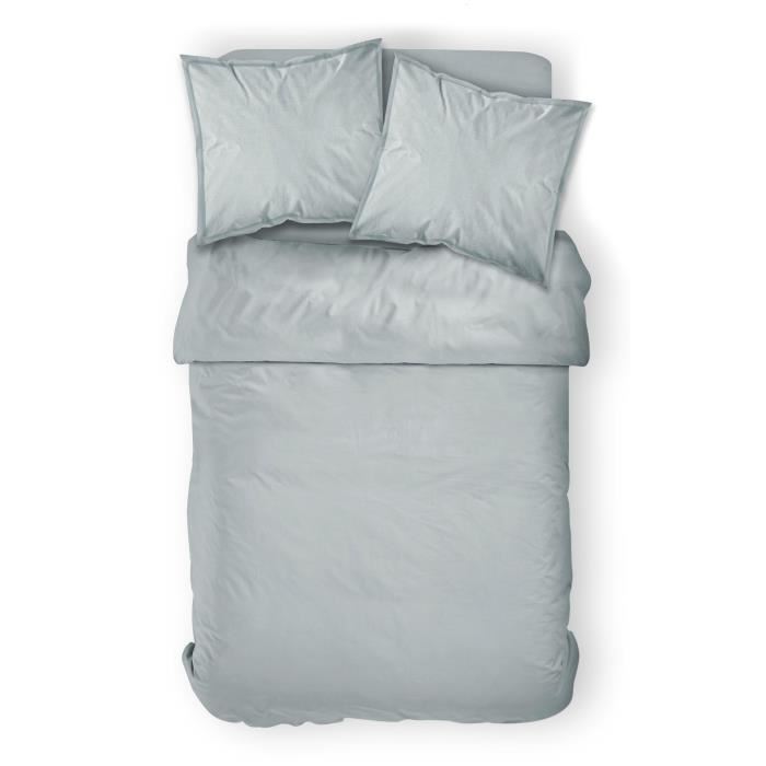 TODAY housse de couette 100% coton - 220x240 cm - Zinc