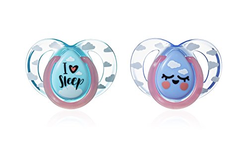 TOMMEE TIPPEE 2 Sucettes CTN Nuit 6-18m