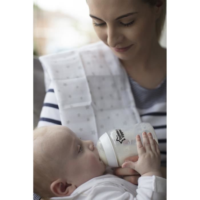 Tommee Tippee Natural Start Anti-colic Biberon Auto-sterilisant Slow Flow 0m+ 150 Ml