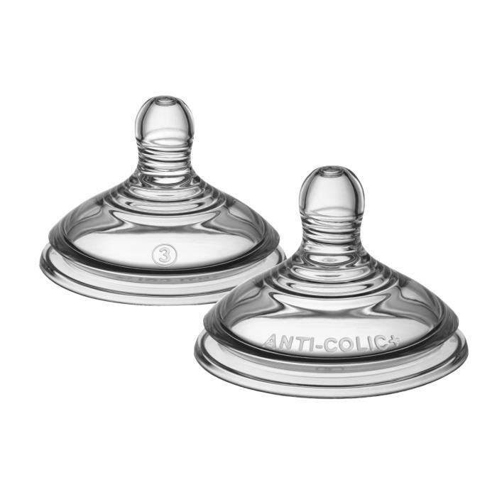 Tommee Tippee Tetine Anti-colique Avance Debit Rapide Lot De 2