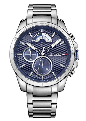 Montre Tommy Hilfiger 1791348 Chronographe Cadran Bleu Homme