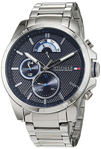 Montre Tommy Hilfiger 1791348 Chronographe Cadran Bleu Homme