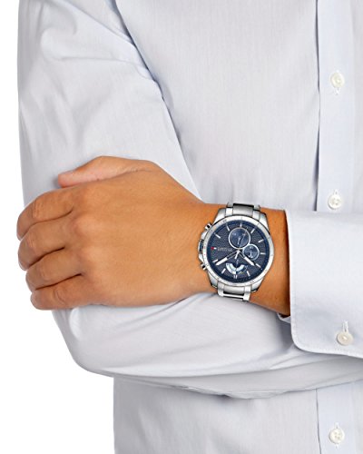 Montre Tommy Hilfiger 1791348 Chronographe Cadran Bleu Homme